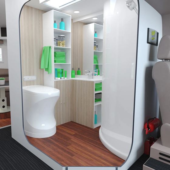 TOALETA SPALINOWA CINDERELLA TRAVEL DIESEL