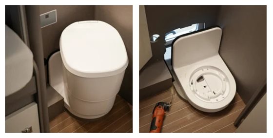 TOALETA CLESANA C1 12V Z ADAPTEREM L