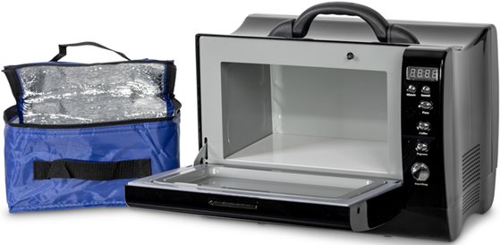 KUCHENKA MIKROFALOWA CAMP4 12/230V CZARNA