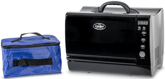 KUCHENKA MIKROFALOWA CAMP4 12/230V CZARNA