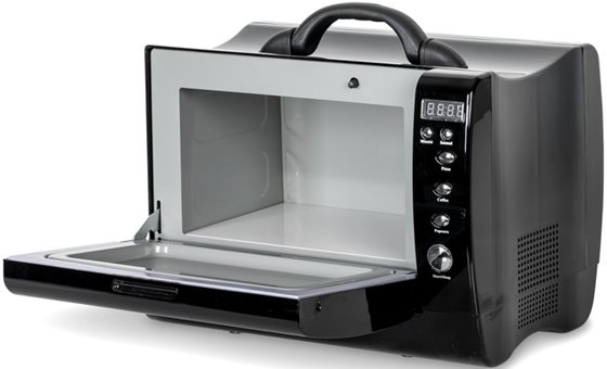 KUCHENKA MIKROFALOWA CAMP4 12/230V CZARNA