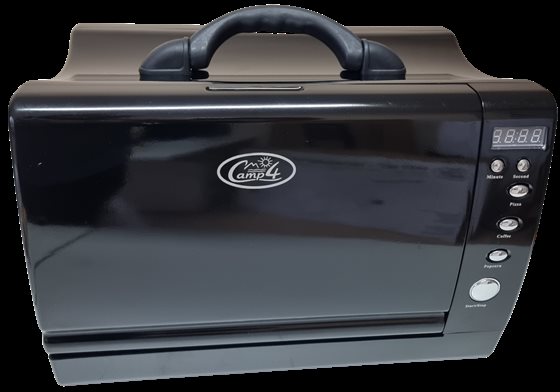 KUCHENKA MIKROFALOWA CAMP4 12/230V CZARNA OUTLET