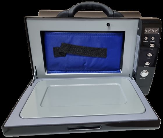 KUCHENKA MIKROFALOWA CAMP4 12/230V CZARNA OUTLET