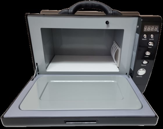 KUCHENKA MIKROFALOWA CAMP4 12/230V CZARNA OUTLET