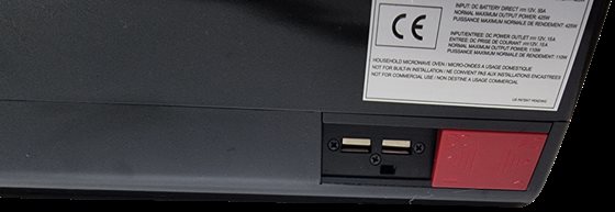 KUCHENKA MIKROFALOWA CAMP4 12/230V CZARNA OUTLET