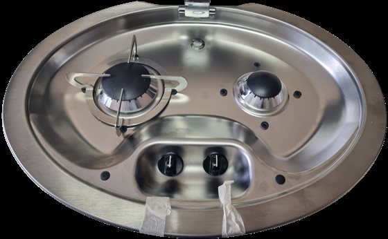 KUCHENKA GAZOWA CAN 2 PALNIKI DO ZABUDOWY FC1348-S