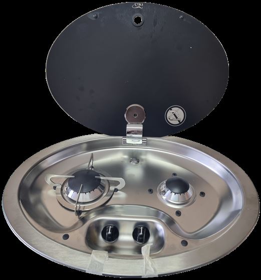 KUCHENKA GAZOWA CAN 2 PALNIKI DO ZABUDOWY FC1348-S