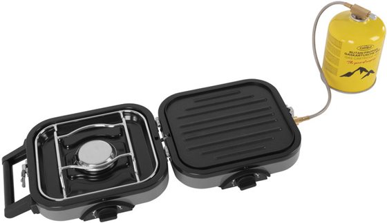 KUCHENKA GAZOWA CAMP4 FLAP'N'COOK SŁADANA NA KARTUSZ 2x2,3kW