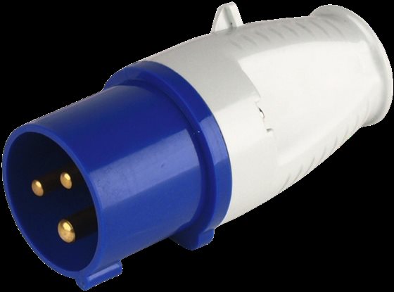 WTYCZKA CEE 230V 16A MĘSKA PROSTA