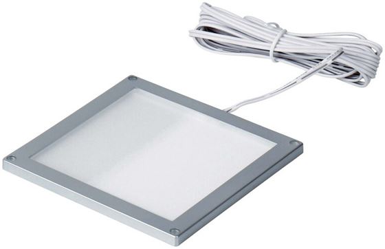 LAMPKA 12V LED WEWNĘTRZNA SUFITOWA SREBRNA CARBEST