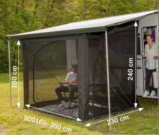MOSKITIERA POD MARKIZĘ REIMO MOSKITO FREE 300x230 cm