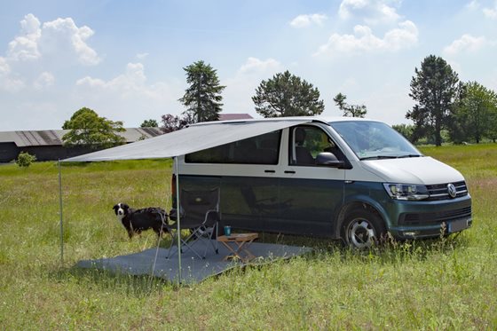 DASZEK DO PRZYCZEPY REIMO COMO 6 450x240 cm PRZECIWSŁONECZNY