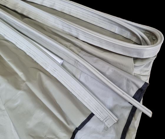 DASZEK DO PRZYCZEPY 450x240 cm PRZECIWSŁONECZNY