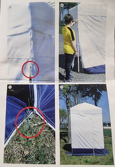 NAMIOT KABINA CAMP4 ELBA 150x150 cm