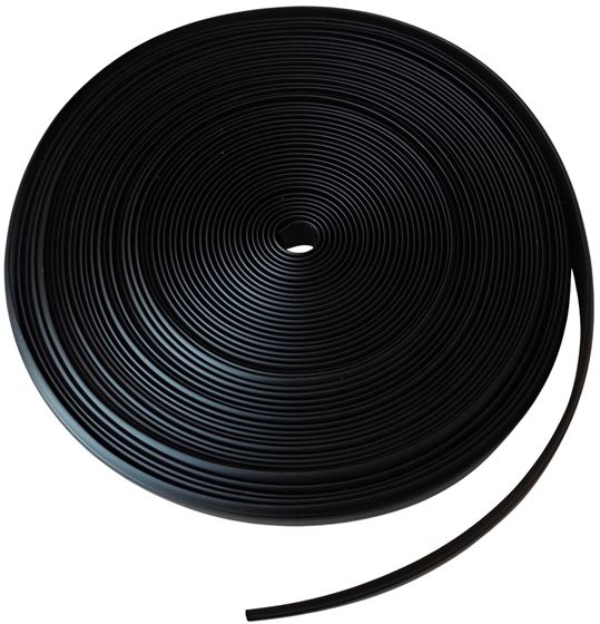 PROFIL MASKUJĄCY SZYNĘ KEDROWĄ CZARNY 12 mm 10 m