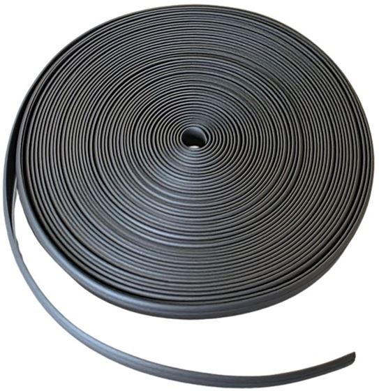 PROFIL MASKUJĄCY SZYNĘ KEDROWĄ SREBRNY 12 mm 10 m