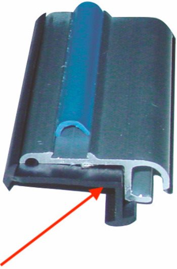 USZCZELKA GUMOWA 27x11 mm 1 m