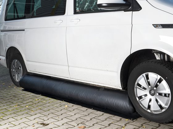 FARTUCH PODŁOGOWY 250cm DMUCHANY REIMO TENT śr.30 cm