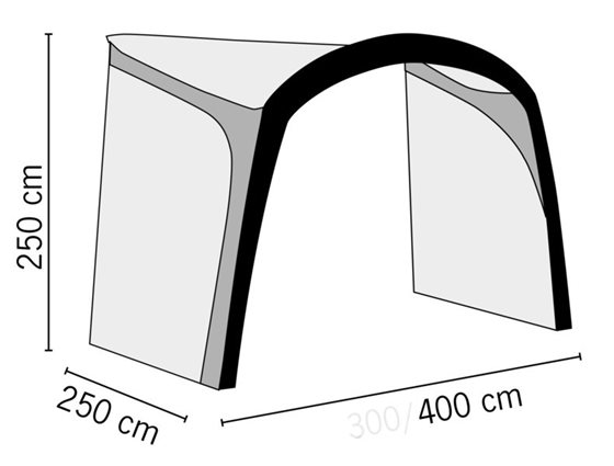 PRZEDSIONEK REIMO TENT PLAYA AIR 400 h235-250 cm