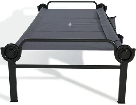 ŁÓŻKO POLOWE DISC-0-BED XLT POJEDYŃCZE SZARE