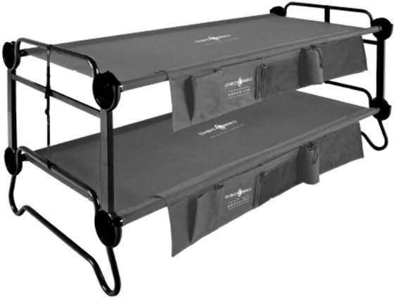 ŁÓŻKO POLOWE DISC-0-BED XLT POJEDYŃCZE SZARE