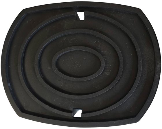 STOPKI POD NOGI PRZYCZEPY 4 szt. CARBEST CZARNE OUTLET