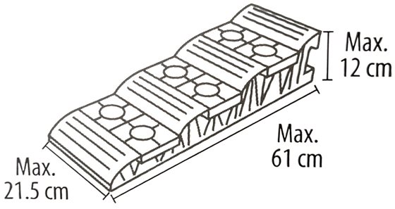 TORBA NA KLINY CAMP4 ORGANIZER ŚCIENNY NA DWIE SZTUKI