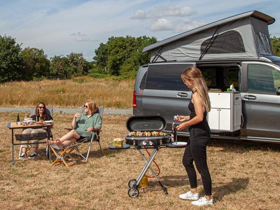 GRILL GAZOWY CAMP4 TROLLEY 30 mbar