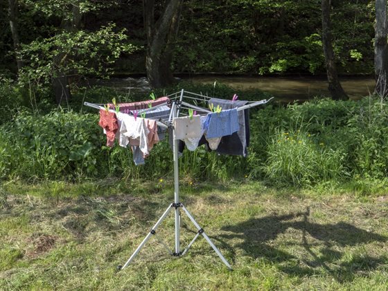 SUSZARKA NA PRANIE STOJĄCA CAMP4 4-RAMIENNA