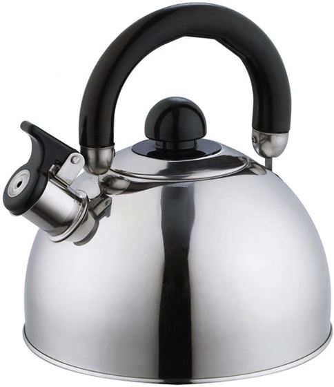 CZAJNIK CAMP4 Z GWIZDKIEM SREBRNY 2,5L OUTLET