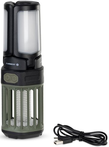 LAMPKA LED CARBEST SKŁADANA Z FUNKCJĄ ZABIJANIA OWADÓW