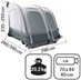 PRZEDSIONEK REIMO TENT MARINA AIR 290 h235-250 cm