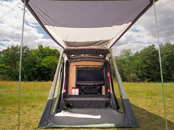 PRZEDSIONEK REIMO TENT TRAPEZ PREMIUM RENAULT TRAFIC II h210 cm