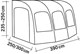 PRZEDSIONEK REIMO TENT TAVIRA AIR 390 235-250cm