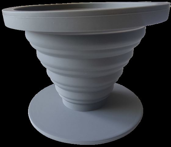 FILTR DO KAWY CAMP4 SILIKON SKŁADANY GARFIT NA FILTR PAPIEROWY