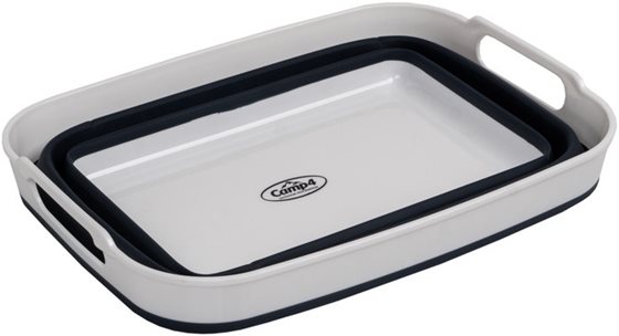 MISKA SKŁADANA CAMP4 Z UCHWYTEM SZARA