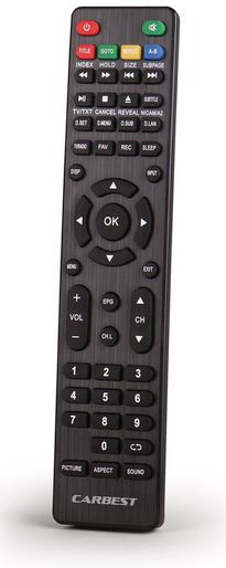 PILOT DO TELEWIZORA CARBEST SMART TV