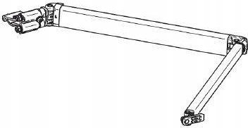 RAMIĘ MARKIZY THULE 5200 PRZEGUBOWE LEWE OD 3 m OUTLET