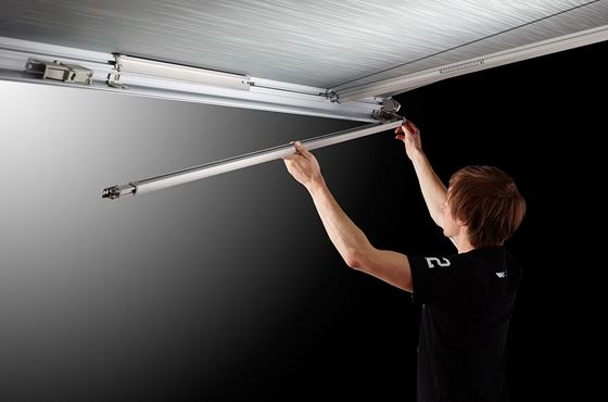 MARKIZA 450 cm THULE OMNISTOR 5200 BIAŁA MYSTIC GREY