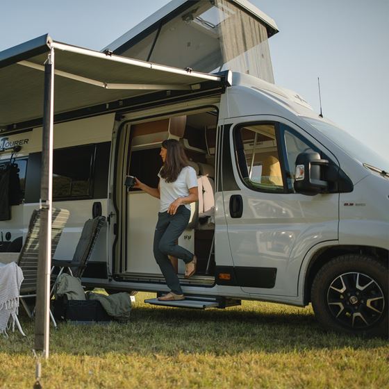 STOPIEŃ WEJŚCIOWY THULE SLIDE-OUT STEP G2 550 12V DUCATO OD 09/2021