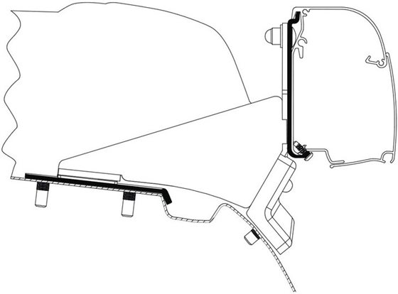 ADAPTER MARKIZY THULE 4200 MB VITO/V-CLASS