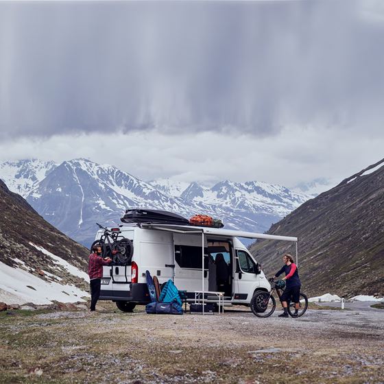 BAGAŻNIK ROWEROWY THULE ELITE VAN XT FT H3 CZARNY