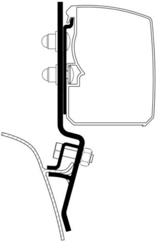 ADAPTER MARKIZY THULE 3200 VW T2/T3 DO 7/1990