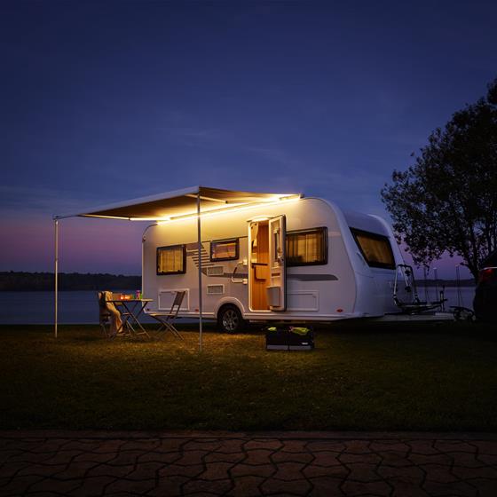 TAŚMA LED THULE 400 cm 12V POD MARKIZĘ BIAŁA