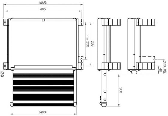 STOPIEŃ WEJŚCIOWY THULE SLIDE-OUT STEP 400 MANUAL
