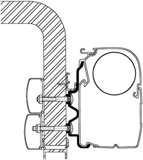 ADAPTER MARKIZY THULE HYMERCAMP OD 2011 3 m