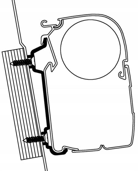 ADAPTER MARKIZY THULE TRANSIT ŚCIENNY