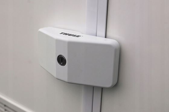 BLOKADA DRZWI ZEWNĘTRZNA THULE DOOR LOCK BIAŁA