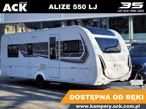 PRZYCZEPA KEMPINGOWA ALIZE CONNECT 550LJ