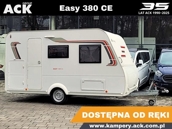 PRZYCZEPA KEMPINGOWA EASY 380CE 2022